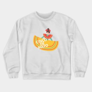 senorita happy cinco de mayo Crewneck Sweatshirt